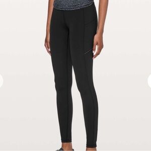 SOLD Lululemon Leggings - Speed Up 28” Tight, Brushed Full On Luxtreme